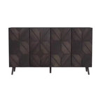 Wilkington Storage Cabinet - Espresso - SEI
