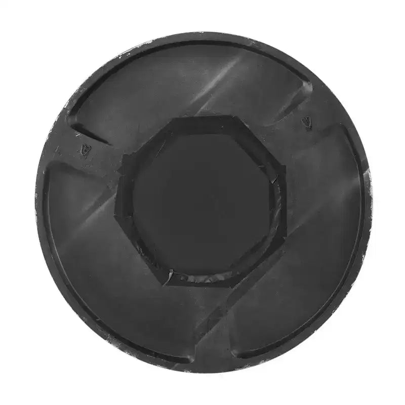 Miroir mural rond argenté