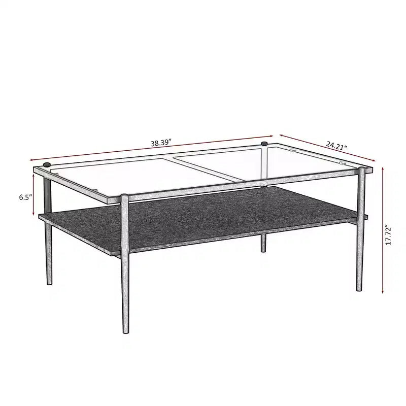 Tables basses modernes en verre trempé gris/doré et blanc (lot de 3) – Pour 2 à 4 personnes