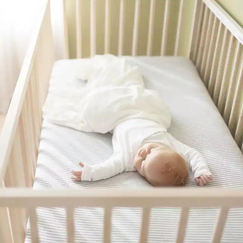 Matelas 2-en-1 ferme pour lit de bébé et de tout-petit blanc, 1 enfant
