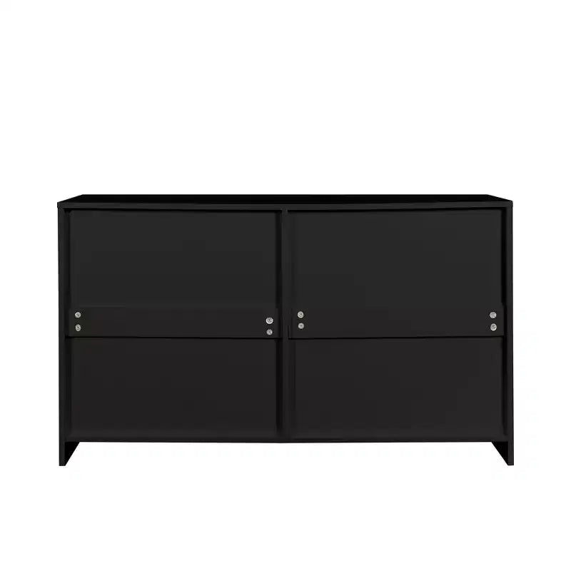 Commode noire à 6 tiroirs, pour 1 personne