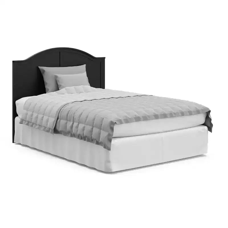 Lit de bébé convertible 5-en-1 – Noir / Gris Galet / Blanc, 1 enfant