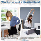 Bureau debout électrique réglable en hauteur, 1 personne, 160 cm, blanc / jaune