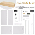 Bureau debout électrique réglable en hauteur, 1 personne, 160 cm, blanc / jaune