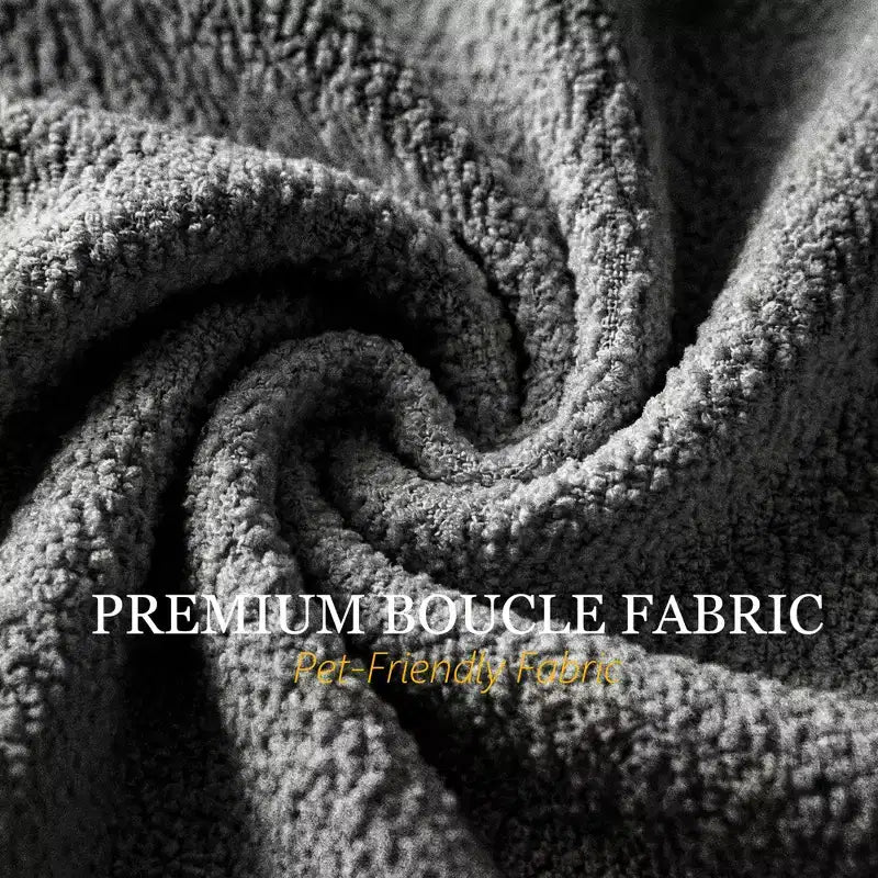 Canapé 3 places en Boucle – Bleu / Marron / Gris / Taupe / Blanc