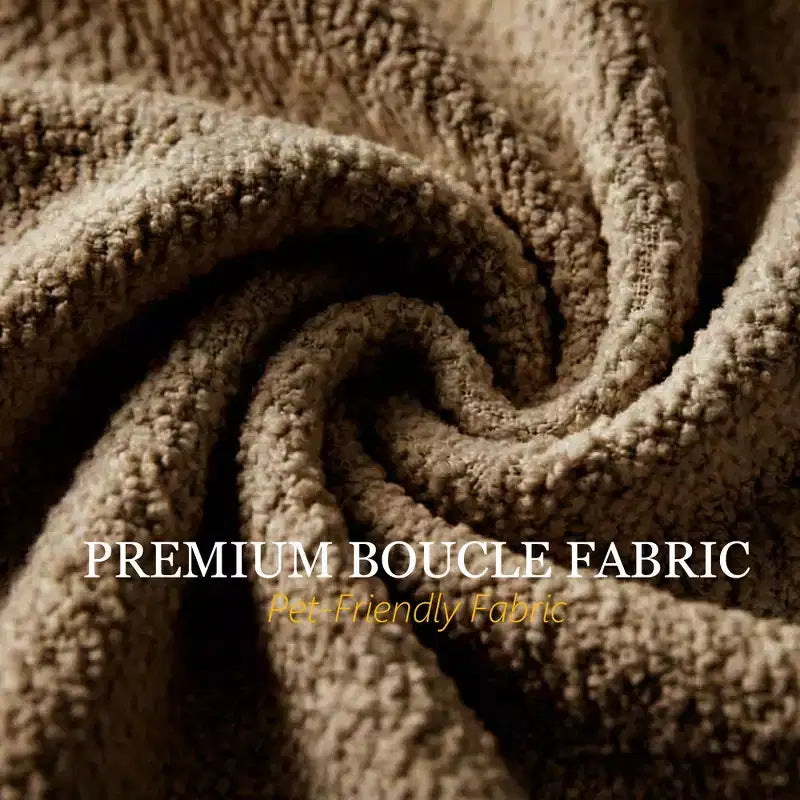 Canapé 3 places en Boucle – Bleu / Marron / Gris / Taupe / Blanc