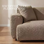 Canapé 3 places en Boucle – Bleu / Marron / Gris / Taupe / Blanc