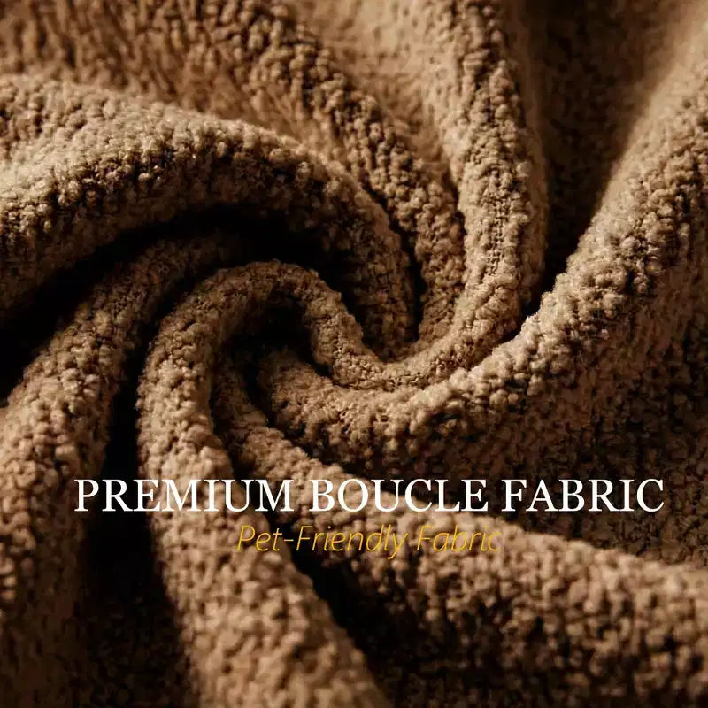 Canapé 3 places en Boucle – Bleu / Marron / Gris / Taupe / Blanc