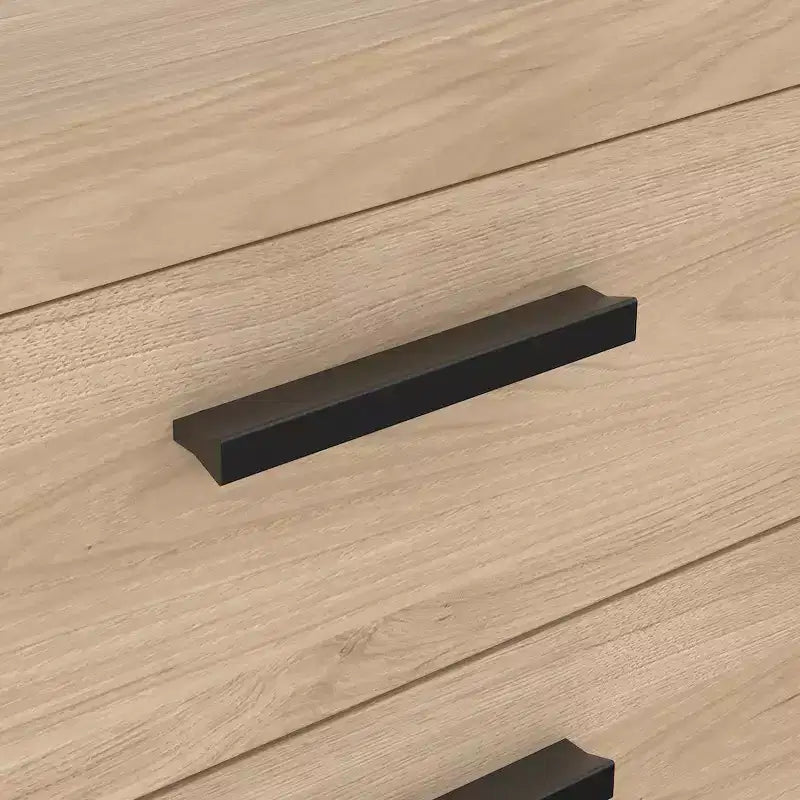 Chambre à coucher Jackson Hickory 4 pièces, pour 2 personnes