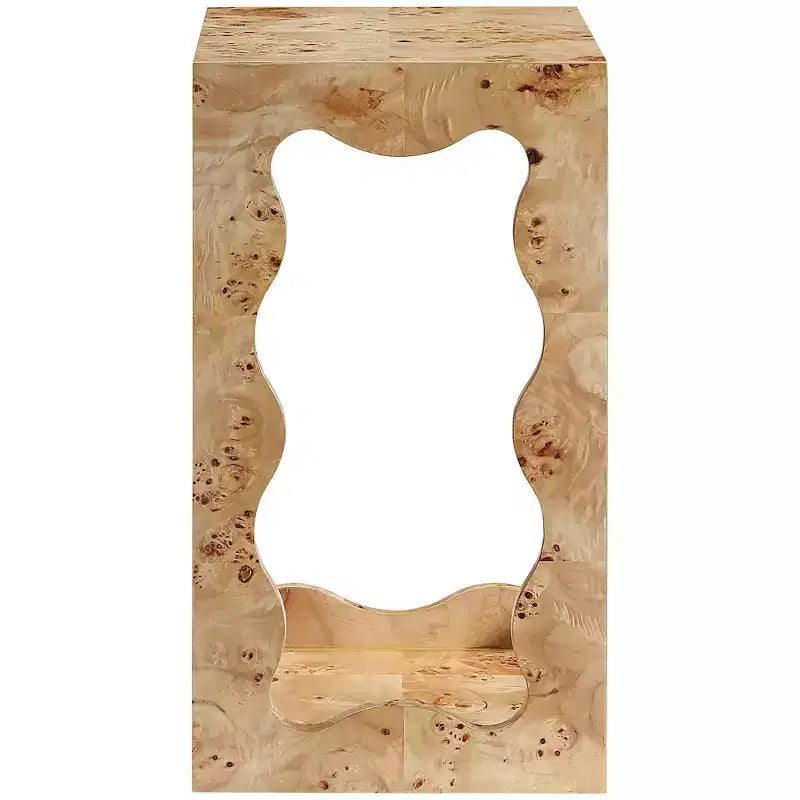 Table d'appoint Art Déco marron/naturel – 1 place