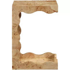 Table d'appoint Art Déco marron/naturel – 1 place