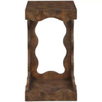 Table d'appoint Art Déco marron/naturel – 1 place