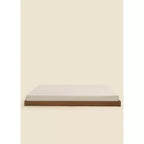 Cadre de lit au sol en noyer – Style maison – Pour 1 enfant