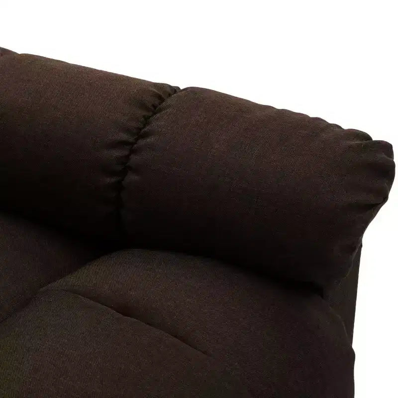 Fauteuil de massage électrique Gris foncé / Marron foncé / Gris clair / Taupe, Rembourré, 1 place
