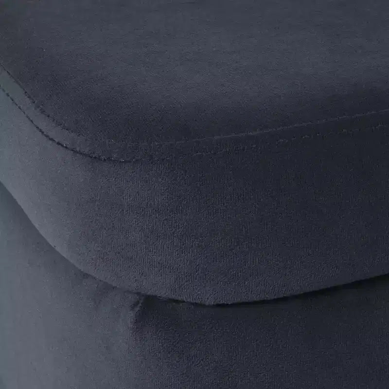 Banc de rangement – Velours / Tissé / Similicuir, 2 places
