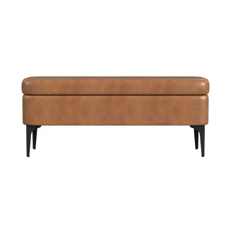 Banc de rangement – Velours / Tissé / Similicuir, 2 places