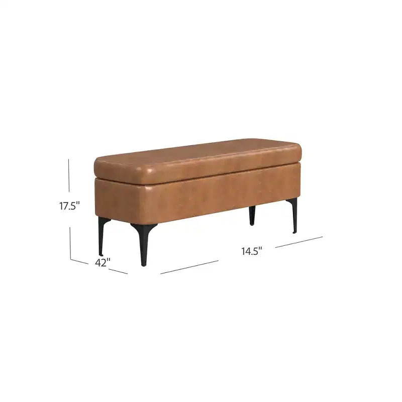 Banc de rangement – Velours / Tissé / Similicuir, 2 places