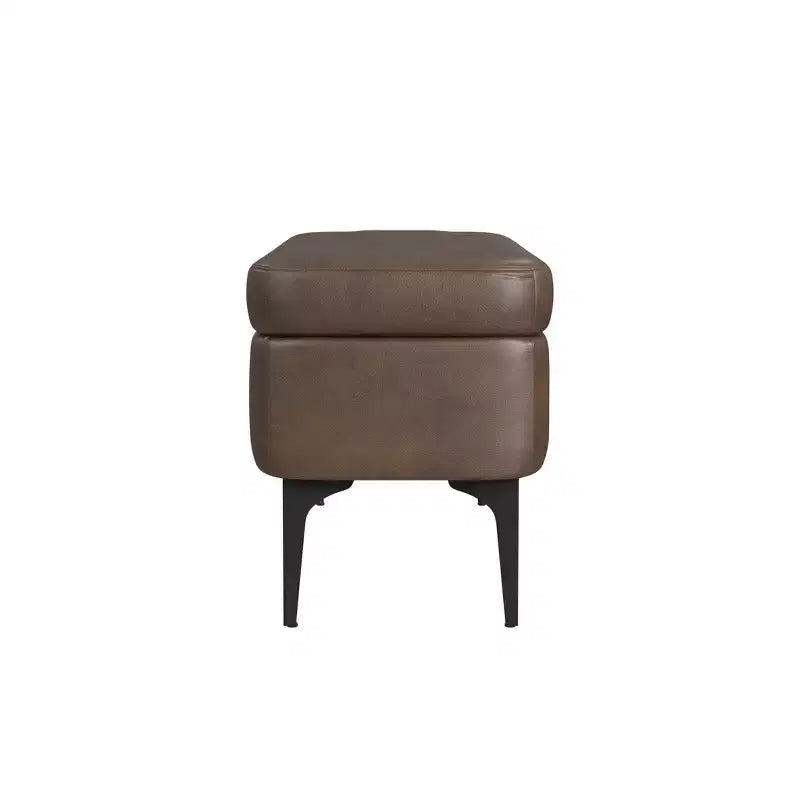 Banc de rangement – Velours / Tissé / Similicuir, 2 places