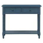 Console 2 tiroirs et étagère inférieure | Plusieurs couleurs | 1 pièce