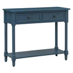 Console 2 tiroirs et étagère inférieure | Plusieurs couleurs | 1 pièce