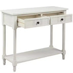 Console 2 tiroirs et étagère inférieure | Plusieurs couleurs | 1 pièce