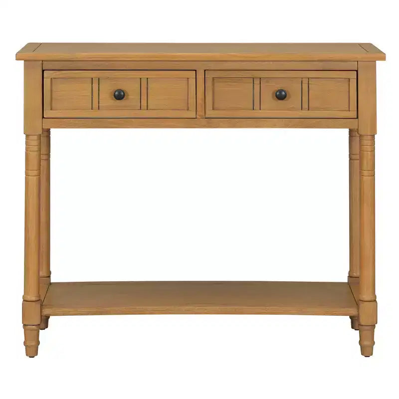 Console 2 tiroirs et étagère inférieure | Plusieurs couleurs | 1 pièce