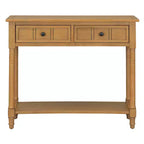 Console 2 tiroirs et étagère inférieure | Plusieurs couleurs | 1 pièce
