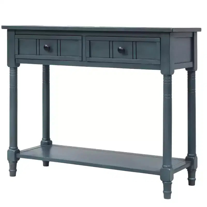 Console 2 tiroirs et étagère inférieure | Plusieurs couleurs | 1 pièce