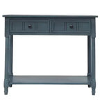 Console 2 tiroirs et étagère inférieure | Plusieurs couleurs | 1 pièce