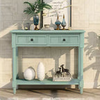 Console 2 tiroirs et étagère inférieure | Plusieurs couleurs | 1 pièce