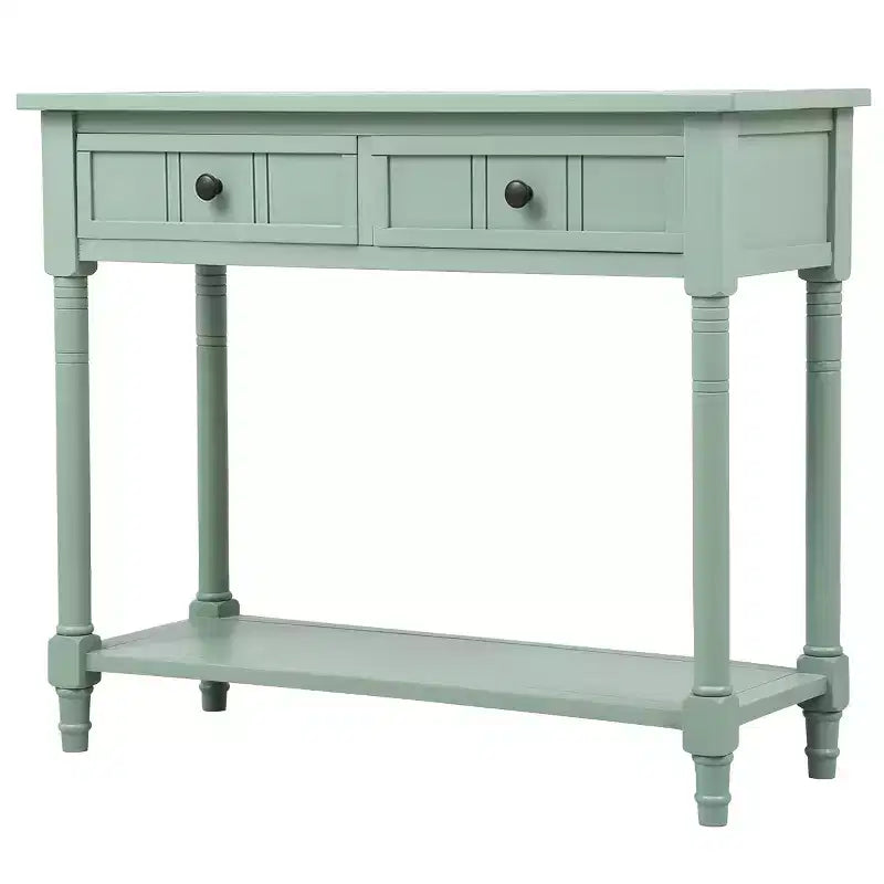 Console 2 tiroirs et étagère inférieure | Plusieurs couleurs | 1 pièce