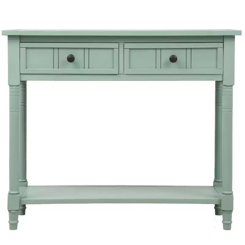 Console 2 tiroirs et étagère inférieure | Plusieurs couleurs | 1 pièce
