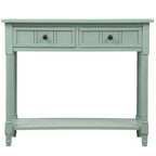 Console 2 tiroirs et étagère inférieure | Plusieurs couleurs | 1 pièce
